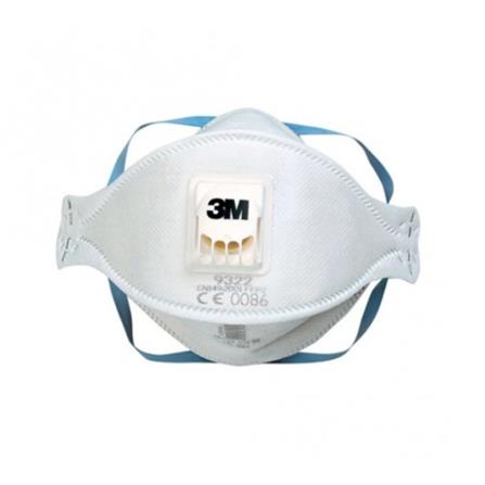 หน้ากากกันฝุ่นฟูมโลหะมีวาล์ว 3M 9322A+_2