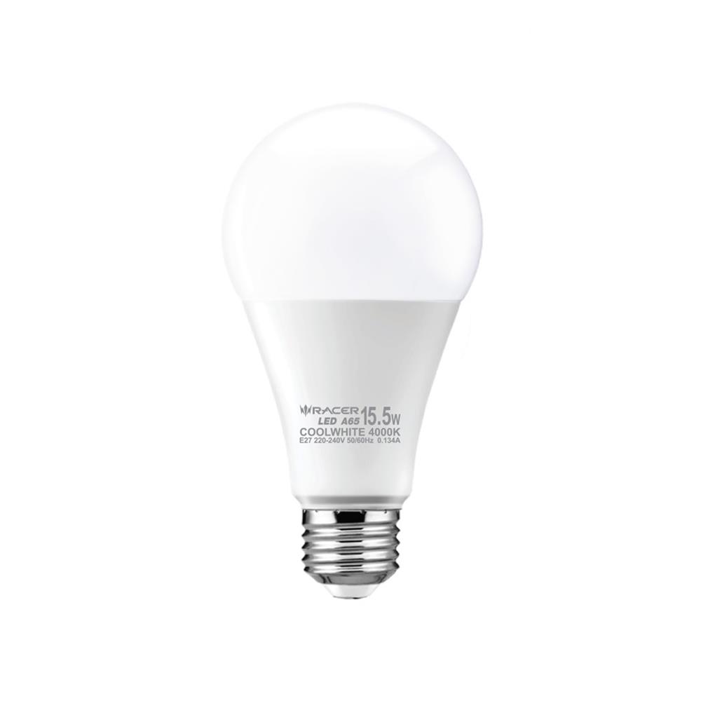 หลอด LED RACER A65 KIMMIE 15.5 วัตต์ COOL WHITE E27