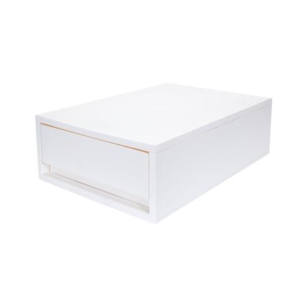 กล่องลิ้นชัก 1 ช่อง STACKO NEO 25.8X37X11.5 ซม. สีขาว_1