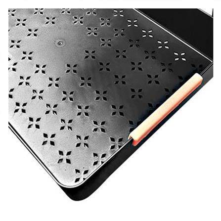 ชั้นวางอเนกประสงค์แบบเลื่อนได้ 2 ชั้น KECH SLIDE สีดำ_2