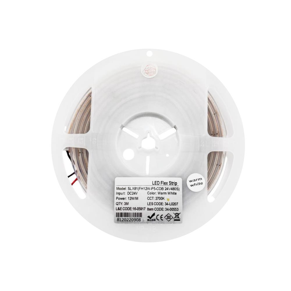 ไฟเส้น LED L&E 16-05917 12 วัตต์ 3 เมตร WARM WHITE