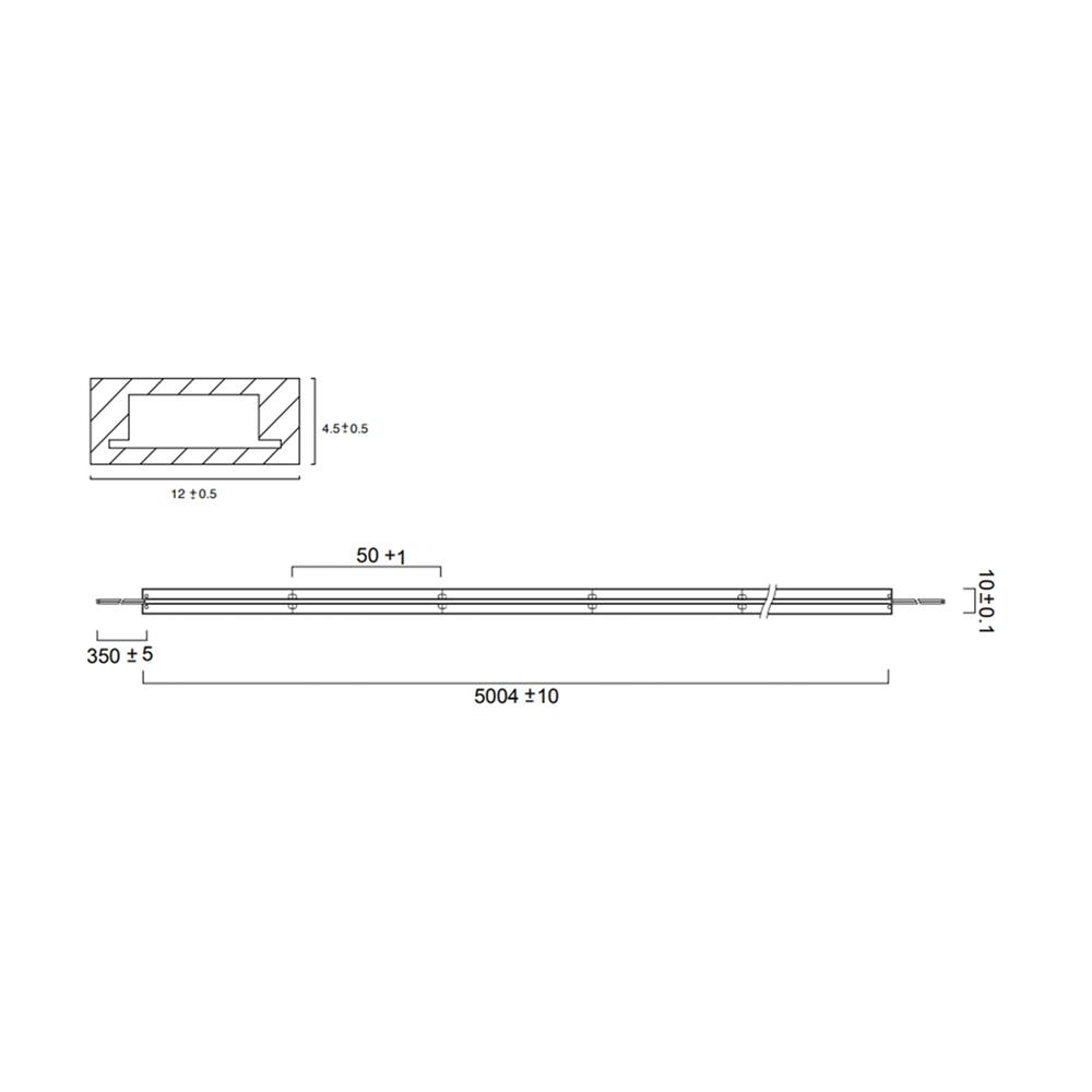 ไฟเส้น LED L&E 16-05917 12 วัตต์ 3 เมตร WARM WHITE