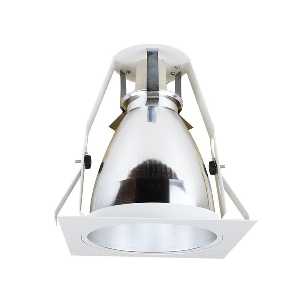 ดาวน์ไลท์ L&E 22-03081 6.5 นิ้ว สีขาว เหลี่ยม