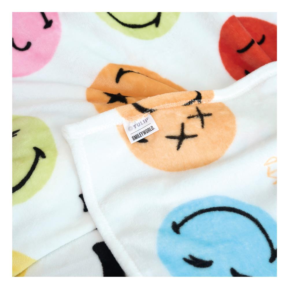 ผ้าห่ม TULIP SMILEY 40X60 นิ้ว 02106-TFG16