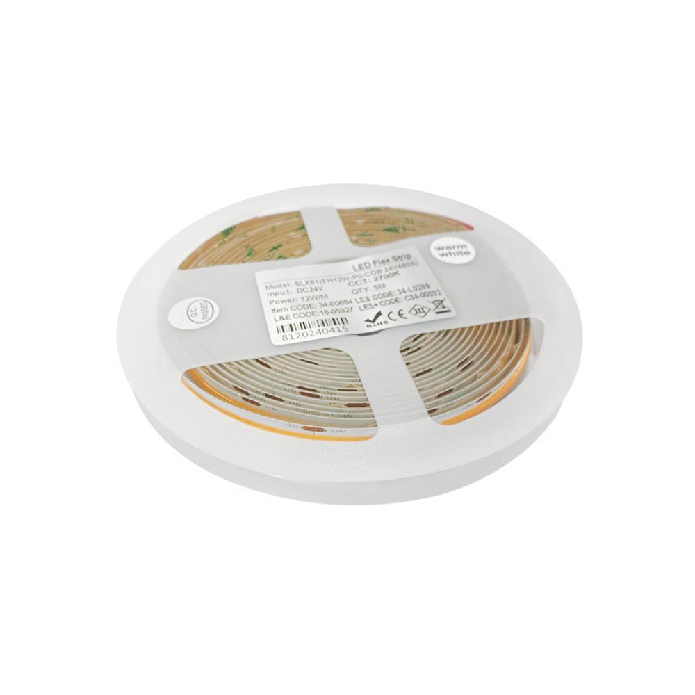 ไฟเส้น LED L&E 16-05927 12 วัตต์ 5 เมตร WARM WHITE