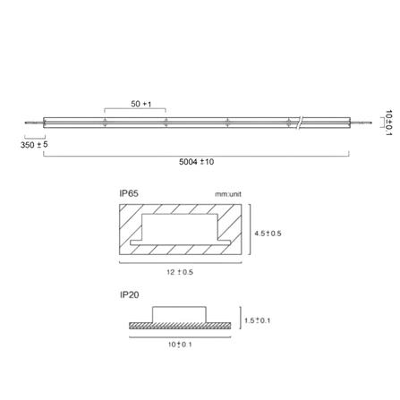 ไฟเส้น LED L&E 16-05927 12 วัตต์ 5 เมตร WARM WHITE_6