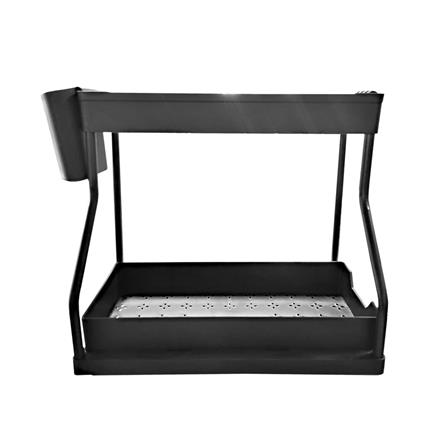 ชั้นวางอเนกประสงค์ 2 ชั้น KECH SLIDE สีดำ_1