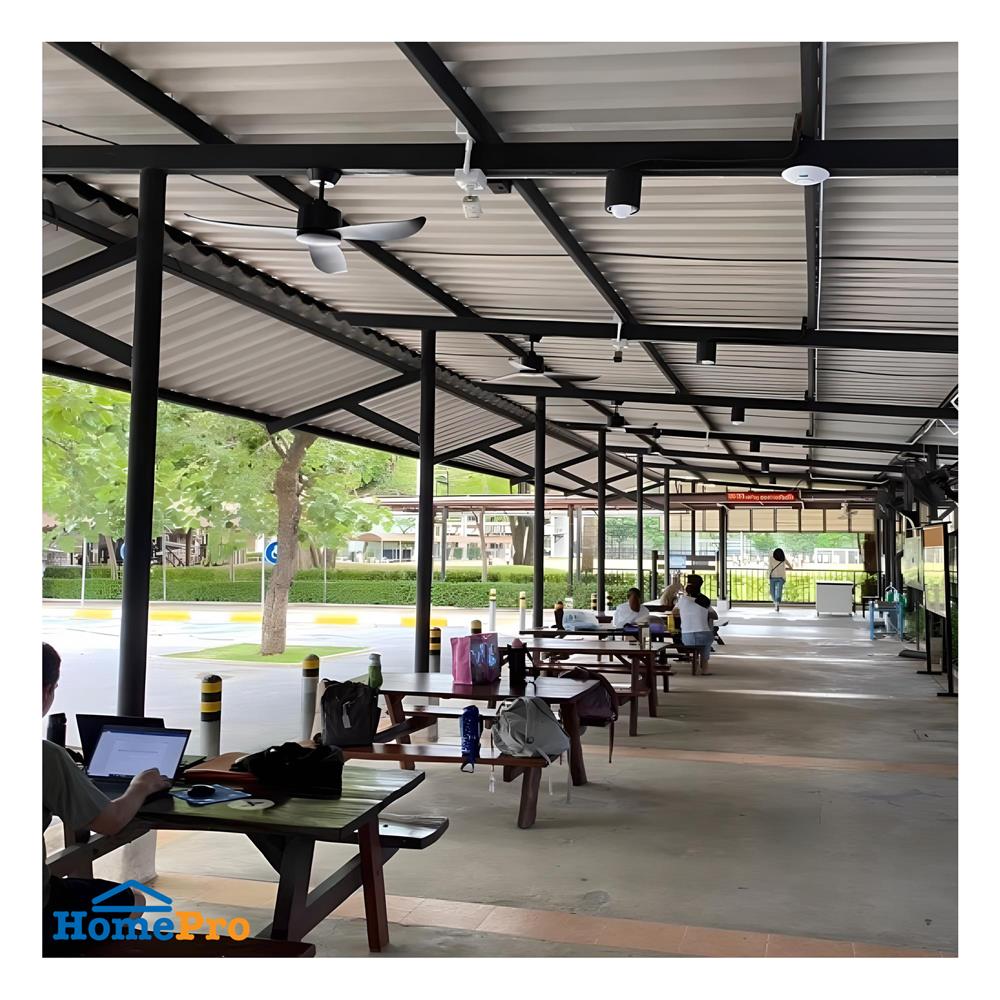 พัดลมไม่มีโคมไฟ MR.KEN 25-01803 36 นิ้ว สีดำ