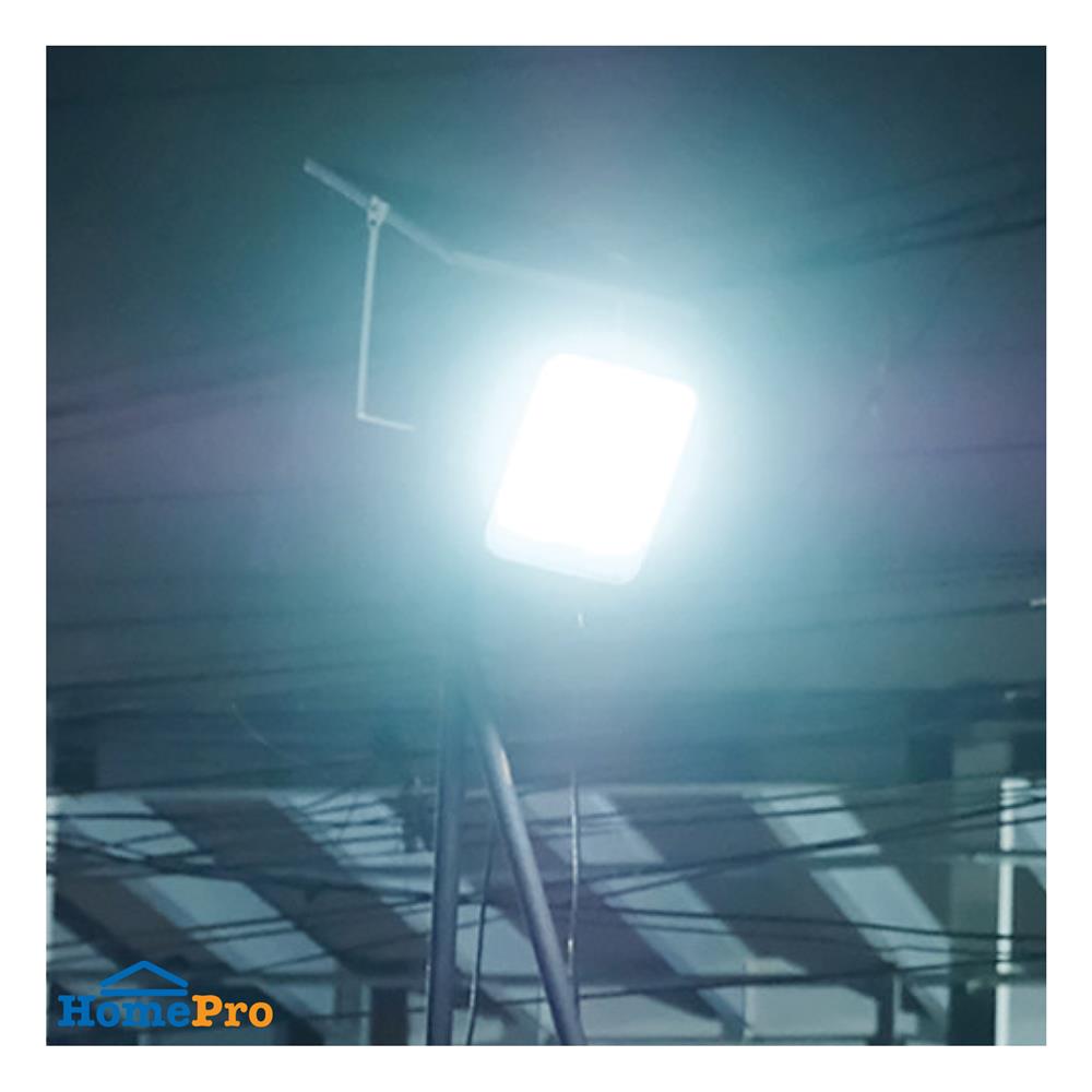 สปอตไลท์ SOLAR SHINING GALAXY 320 วัตต์ DAYLIGHT สีดำ