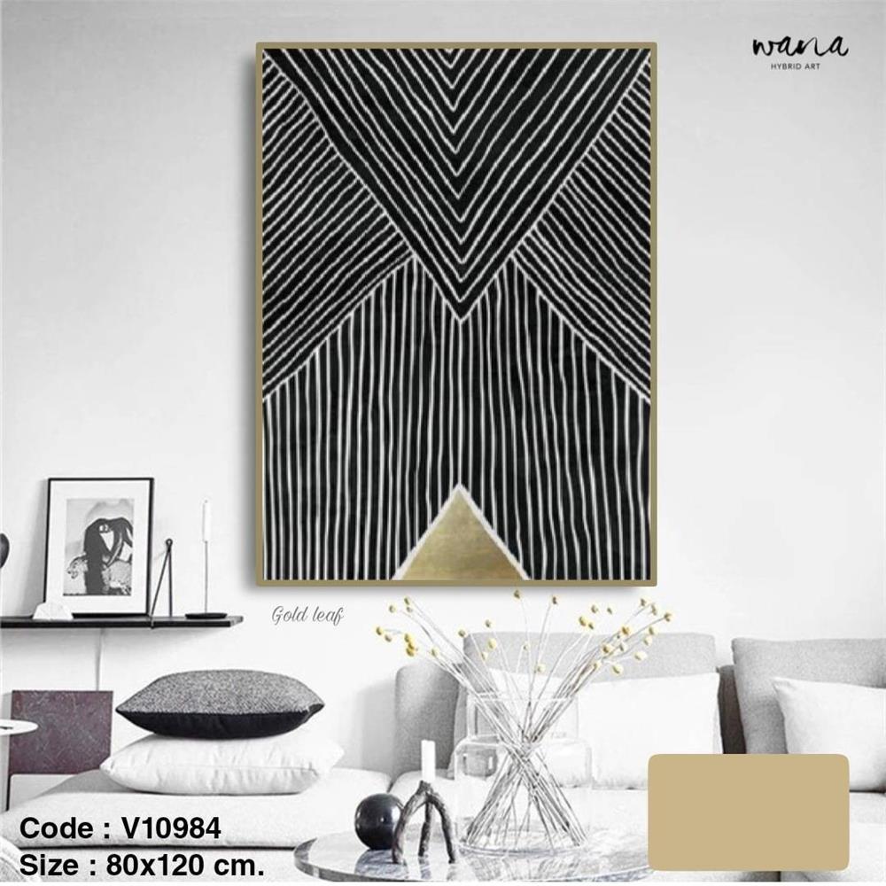 รูปภาพตกแต่ง WANA.GALLERY V10984 สีดำ