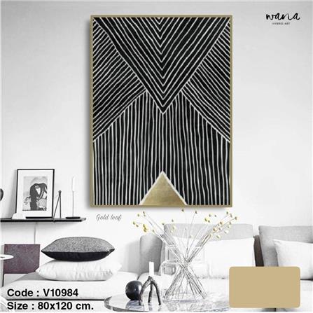 รูปภาพตกแต่ง WANA.GALLERY V10984 สีดำ_2