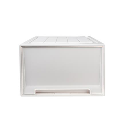 กล่องลิ้นชัก STACKO NETA SIZE L 45X44X29.7 ซม. สีขาว_1