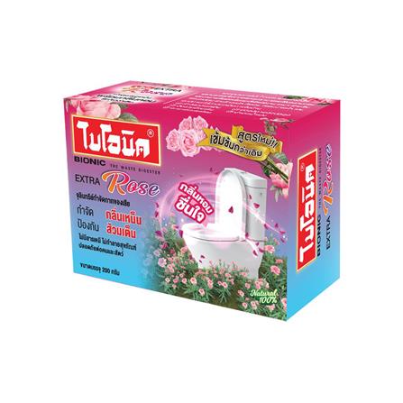 ผงจุลินทรีย์สุขภัณฑ์ BIONIC 200 กรัม ROSE_1