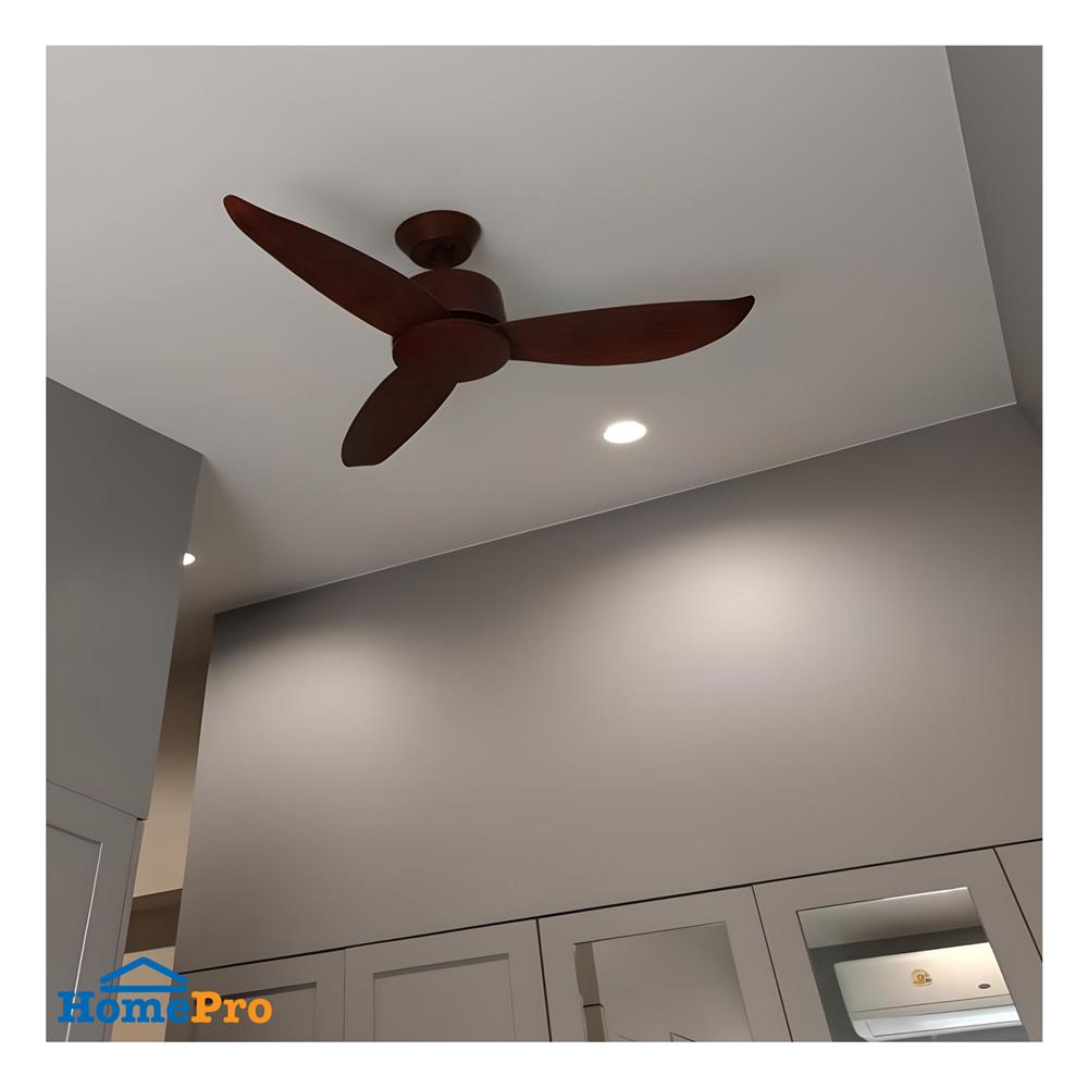 พัดลมไม่มีโคมไฟ MR.KEN 25-01801 36 วัตต์ สีน้ำตาลเข้ม