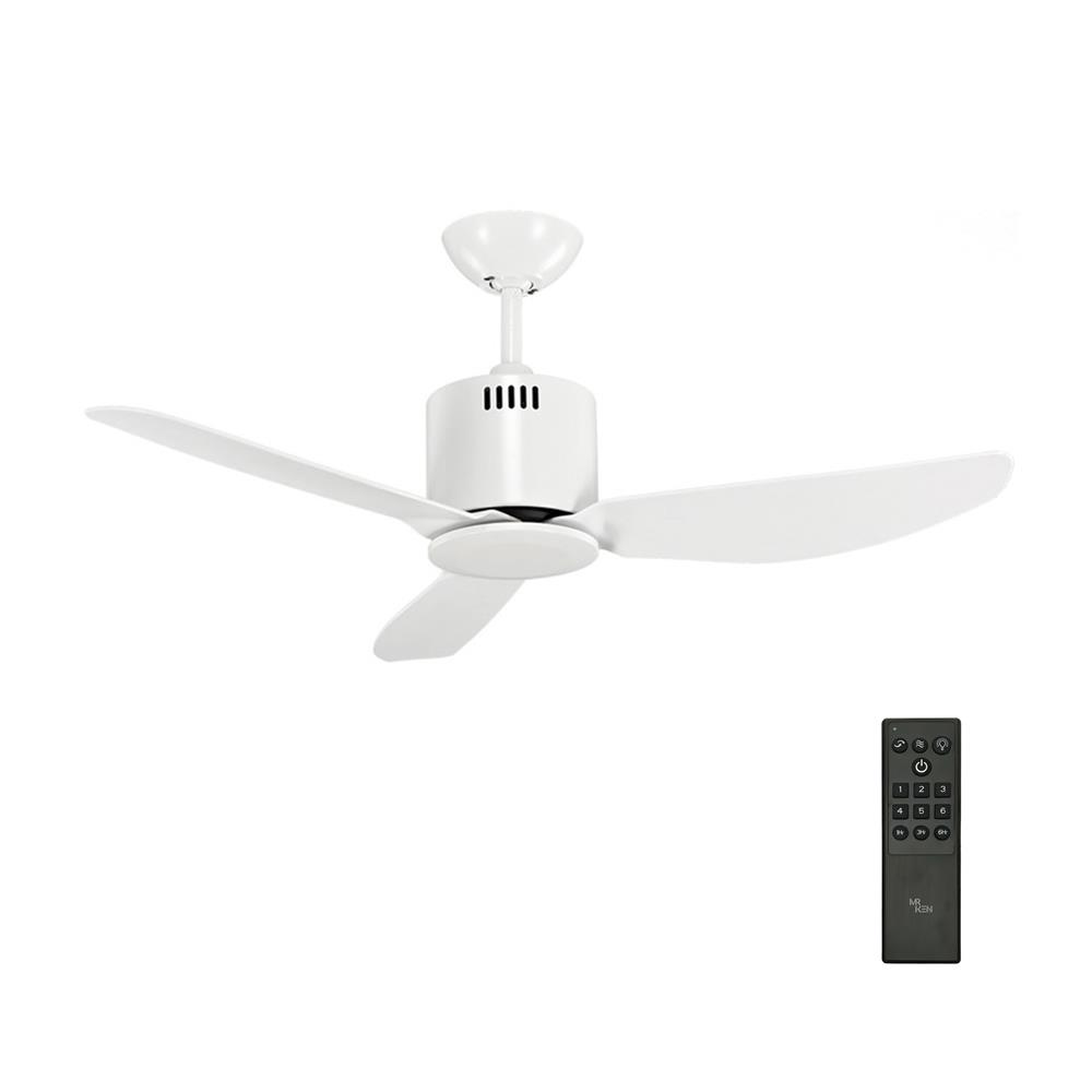 พัดลมไม่มีโคมไฟ MR.KEN 25-01790 42 นิ้ว สีขาว