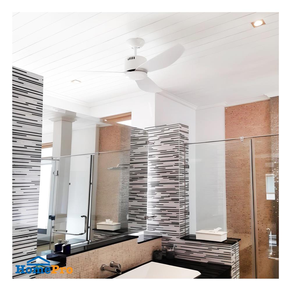 พัดลมไม่มีโคมไฟ MR.KEN 25-01790 42 นิ้ว สีขาว