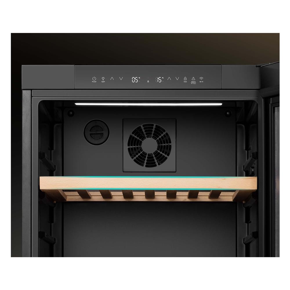 ตู้แช่ไวน์ HISENSE RW230N4TSE 108 ขวด สีดำ