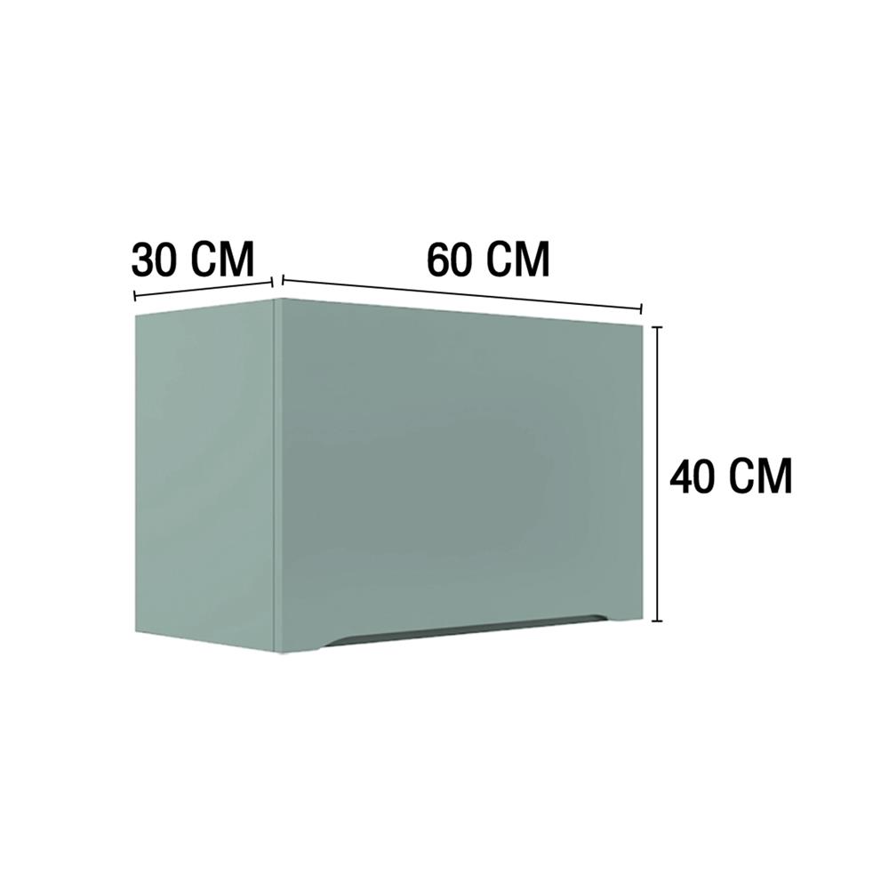 ตู้แขวนเดี่ยว MJ EC 60x40 ซม. สี SEA SALT