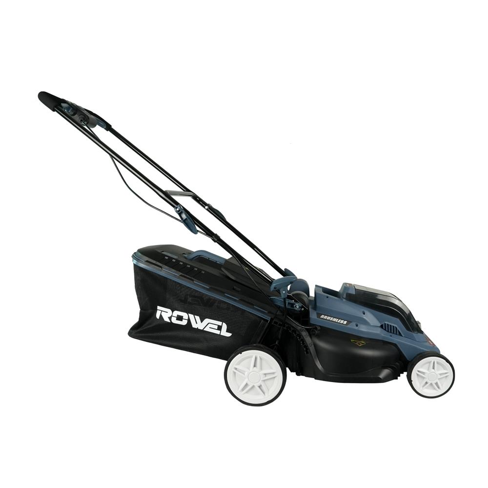 รถตัดหญ้าไร้สาย (พร้อมแบตเตอรี่) ROWEL DLM4015D 15 นิ้ว 40 โวลต์