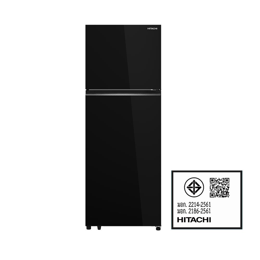 ตู้เย็น 2 ประตู HITACHI HRTN6443SGBKTH 14.4 คิว กระจกดำ