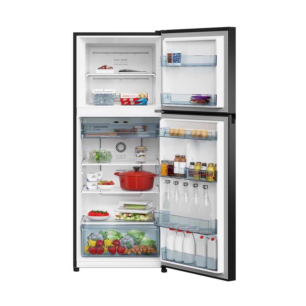 ตู้เย็น 2 ประตู HITACHI HRTN6408SUTH 13.2 คิว สีสเตนเลสดำ