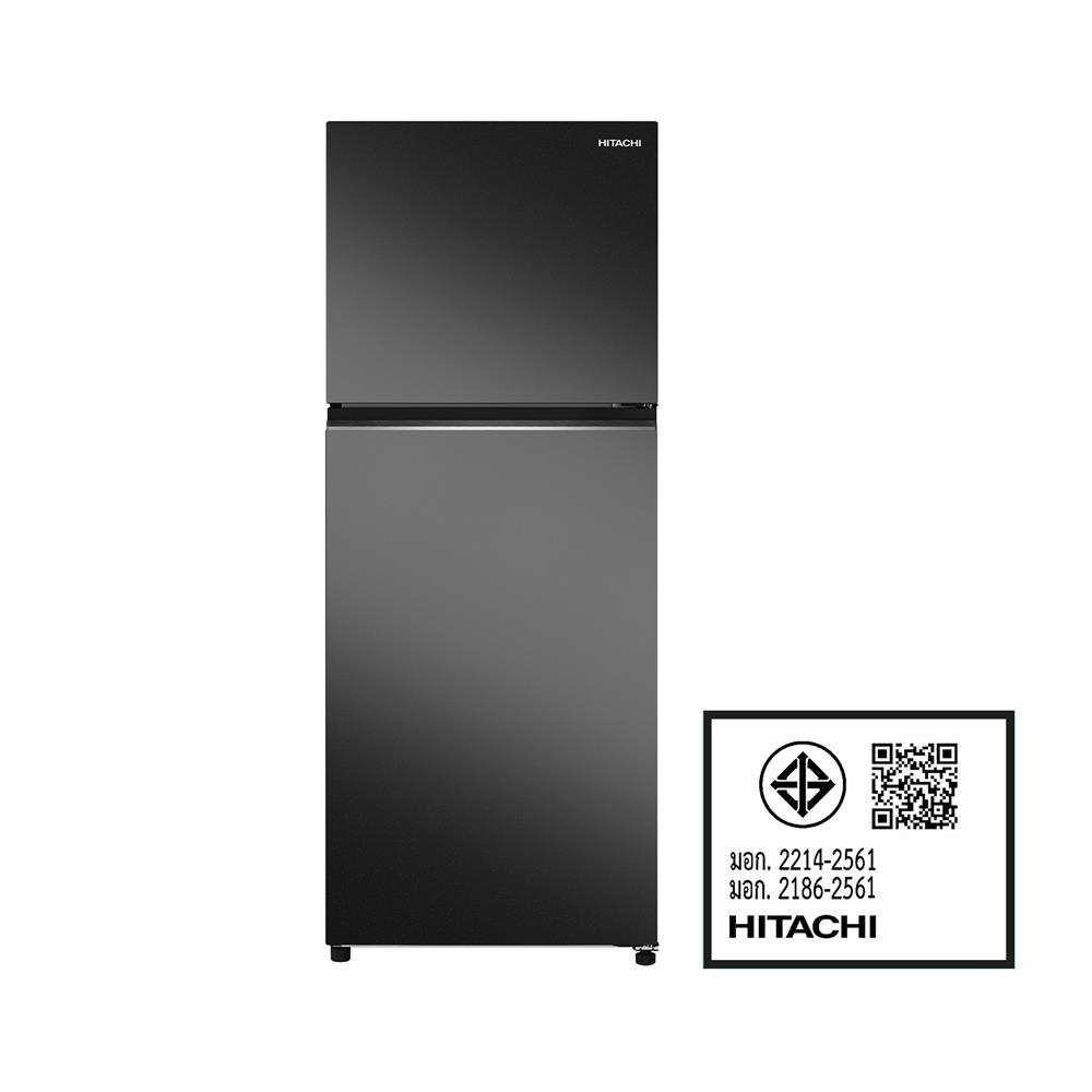 ตู้เย็น 2 ประตู HITACHI HRTN6408SUTH 13.2 คิว สีสเตนเลสดำ