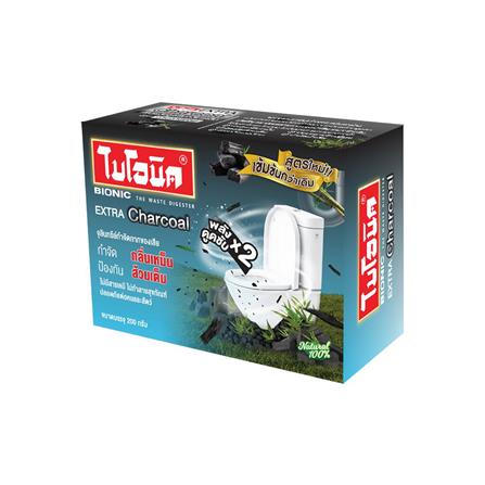 ผงจุลินทรีย์สุขภัณฑ์ BIONIC 200 กรัม CHARCOAL_1