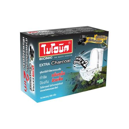 ผงจุลินทรีย์สุขภัณฑ์ BIONIC 200 กรัม CHARCOAL_2
