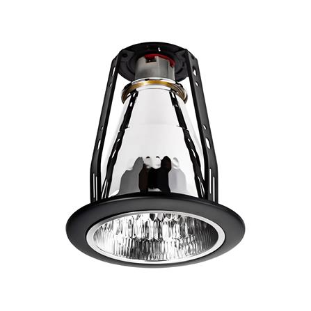 ดาวน์ไลท์ CARINI LD0140-BK 4 นิ้ว สีดำ กลม