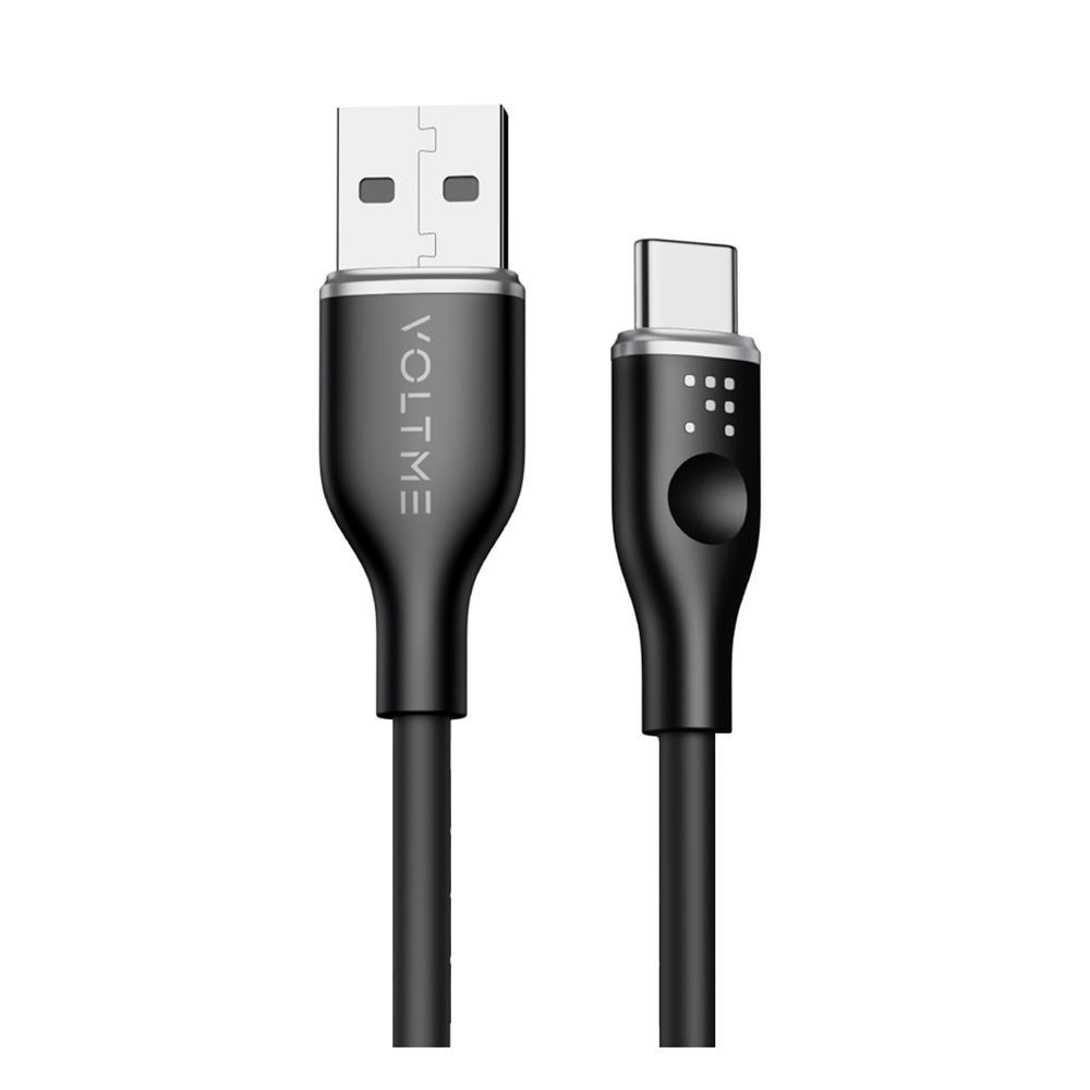 สายชาร์จ USB-A TO USB-C VOLTME C2002 1 เมตร สีดำ