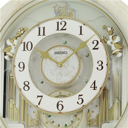 นาฬิกาแขวน SEIKO CLOCKS QXM603W 16.7X16.2 นิ้ว สีขาว_1