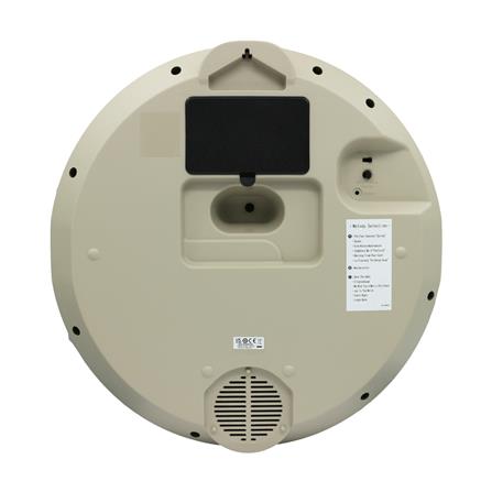 นาฬิกาแขวน SEIKO CLOCKS QXM603W 16.7X16.2 นิ้ว สีขาว_4