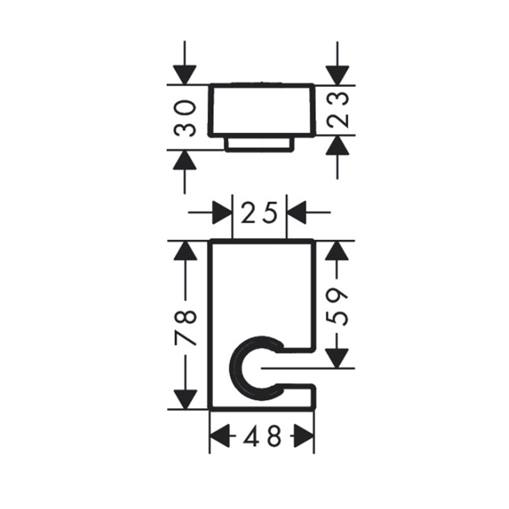ขอแขวนฝักบัว HANSGROHE HG28387670