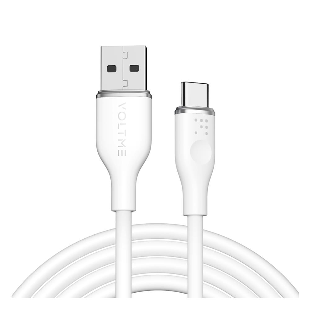 สายชาร์จ USB-A TO USB-C VOLTME C2001 1 เมตร สีขาว