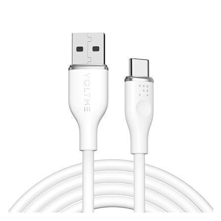 สายชาร์จ USB-A TO USB-C VOLTME C2001 1 เมตร สีขาว_1