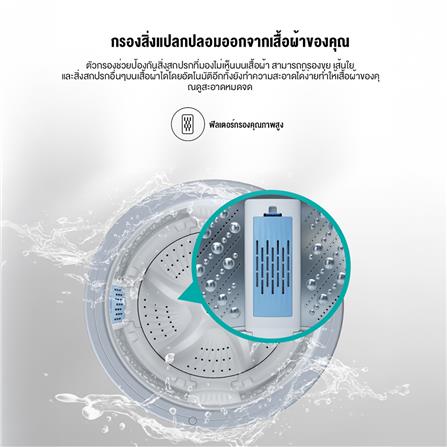 เครื่องซักผ้าฝาบน HISENSE WTJH1413UB 14 กก. 660 RPM สีดำ_9