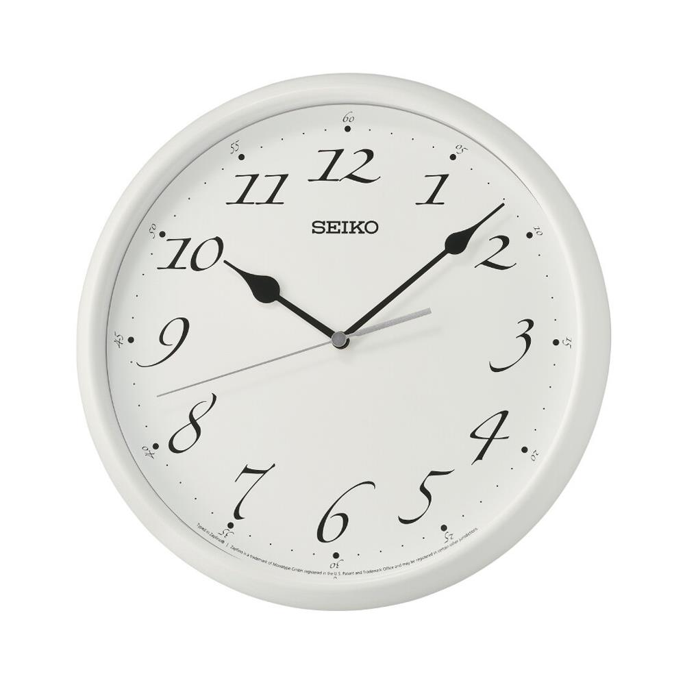 นาฬิกาแขวน SEIKO CLOCKS QXA796W 11 นิ้ว สีขาว