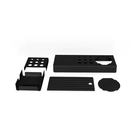 ชุดถาดใส่ของ SPACEMAKER METAL SHEET 5 ชิ้น สีดำ_0