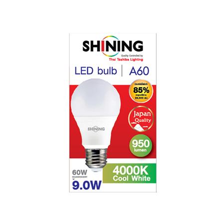 หลอด LED SHINING A60 9 วัตต์ COOL WHITE E27_2