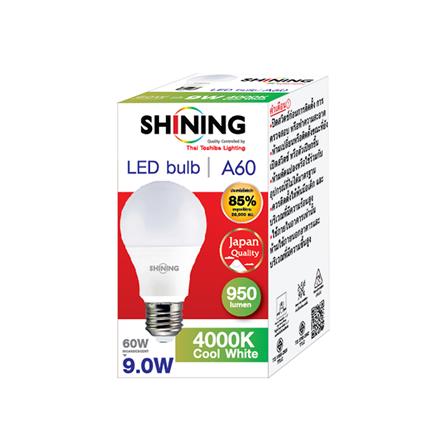 หลอด LED SHINING A60 9 วัตต์ COOL WHITE E27_6