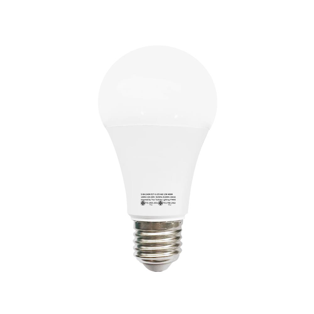 หลอด LED SHINING A60 12 วัตต์ COOL WHITE E27