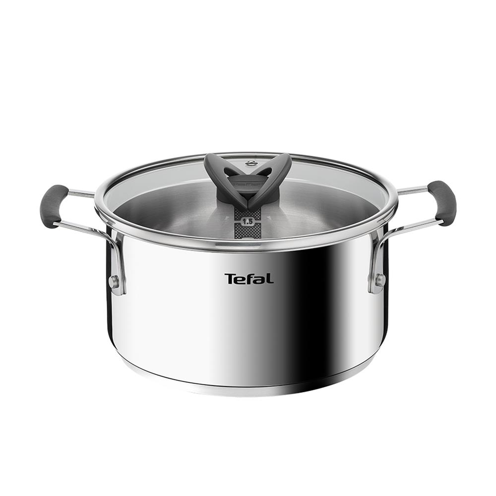 ชุดหม้อ TEFAL OPTI'SPACE G7376S4 IH 6 ชิ้น