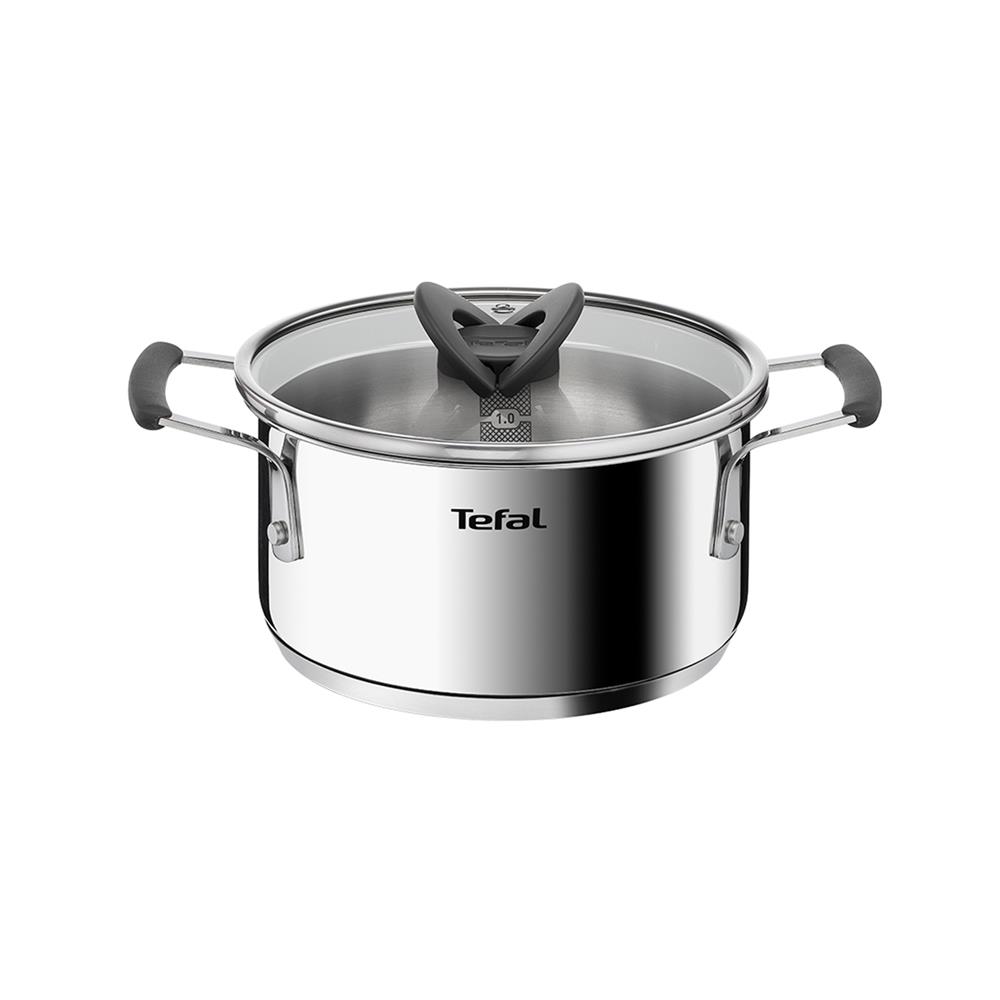 ชุดหม้อ TEFAL OPTI'SPACE G7376S4 IH 6 ชิ้น