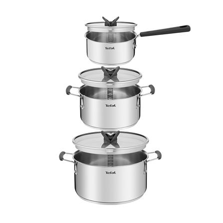 ชุดหม้อ TEFAL OPTI'SPACE G7376S4 IH 6 ชิ้น_1