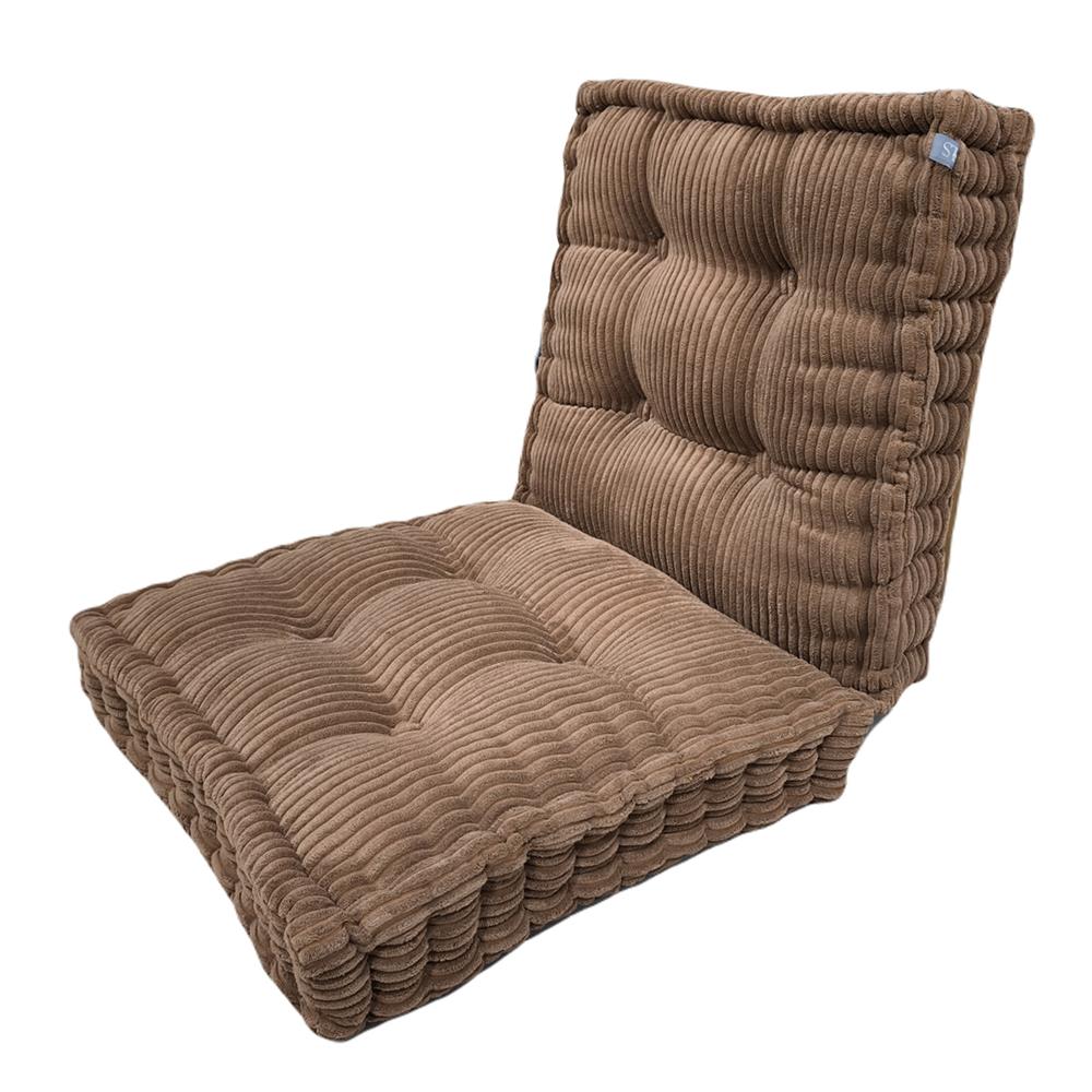 เบาะรองนั่ง HOME LIVING STYLE FLIP 44X22 นิ้ว สีน้ำตาล_0