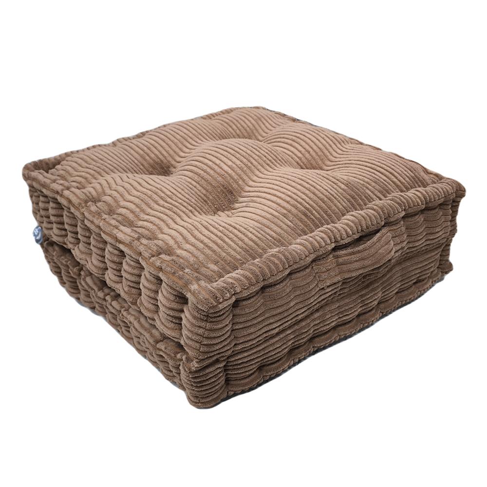 เบาะรองนั่ง HOME LIVING STYLE FLIP 44X22 นิ้ว สีน้ำตาล