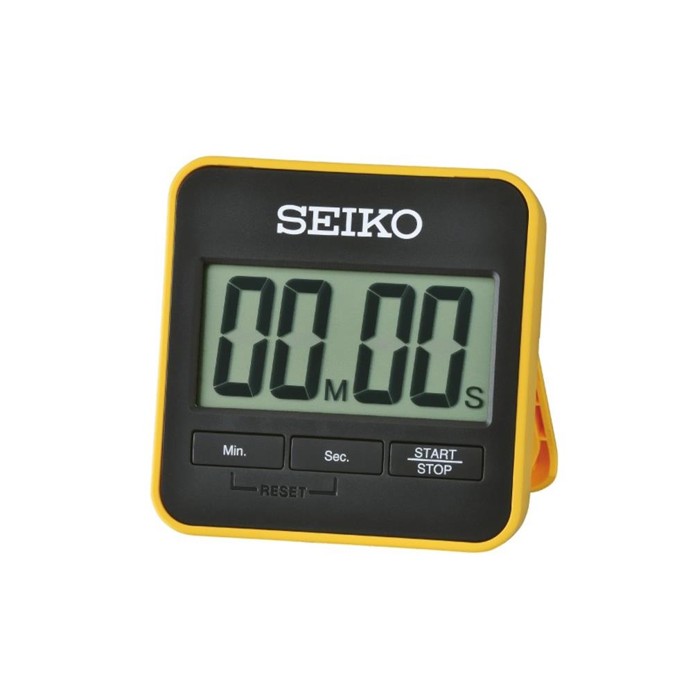 นาฬิกาปลุก SEIKO CLOCKS QHY001Y 2.5 นิ้ว สีเหลือง