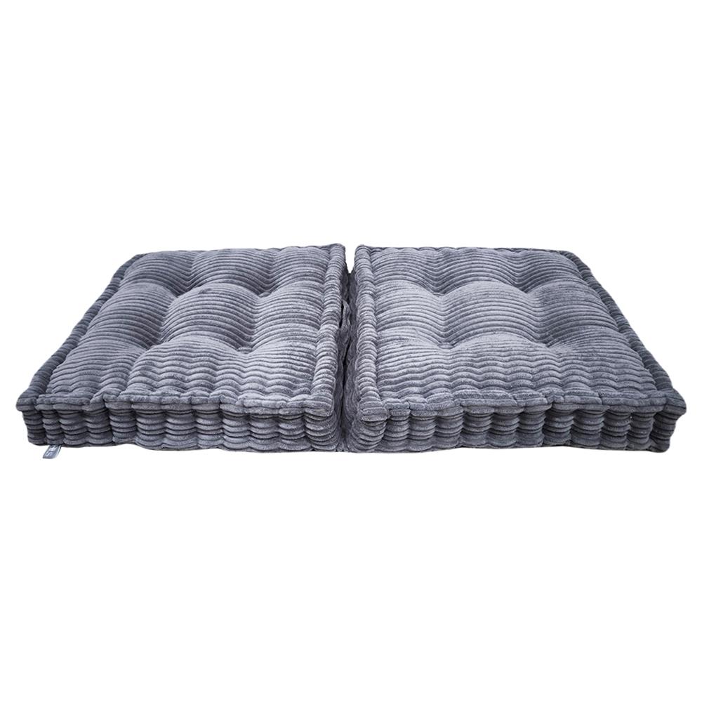 เบาะรองนั่ง HOME LIVING STYLE FLIP 44X22 นิ้ว สีเทา