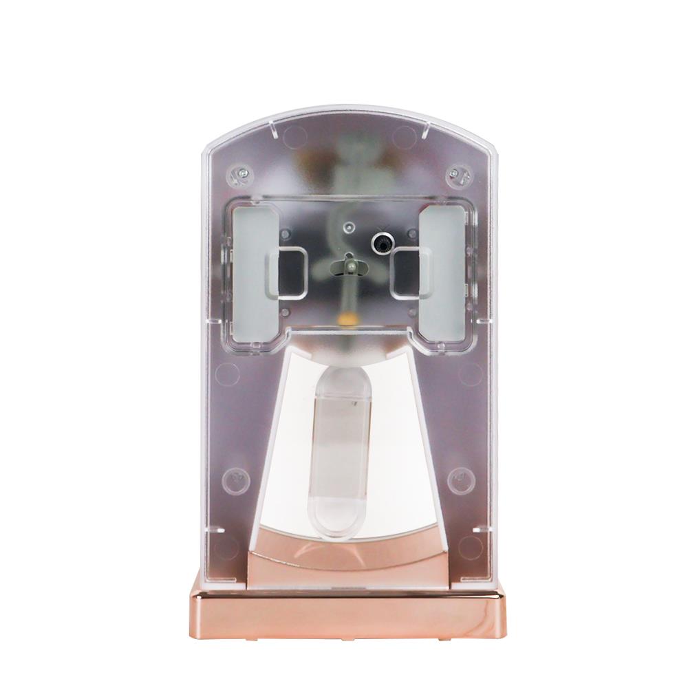 นาฬิกาตั้งโต๊ะ RHYTHM 4SG724WR13 5.2X9 นิ้ว สีโรสโกลด์