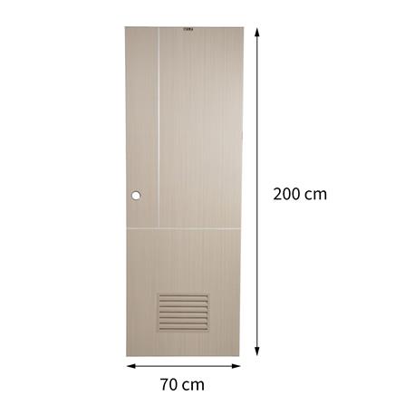 ประตูห้องน้ำ UPVC AZLE BN-11-1A 70x200 ซม. สี ASH_4